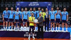 Siyah Çoraplılar Derneği Fenerbahçe Parolapara, AXA Sigorta Efeler Ligi 2023-2024 sezonunu ikinci sırada tamamladı