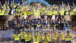 Augsburg Derneği Basketbolda tüm kupalar Fenerbahçemizin: Bir sezon, 8 kupa
