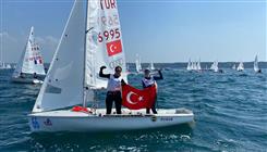 Koblenz Derneği Milli yelkencilerimiz Ece Aksoy ve Elif Kayacık, Avrupa üçüncüsü oldular